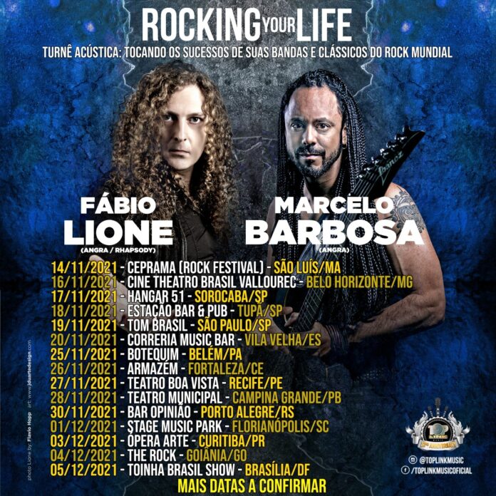 Rocking Your Life Acoustic Tour The Best of Angra, Rhapsody and Classics of Rock